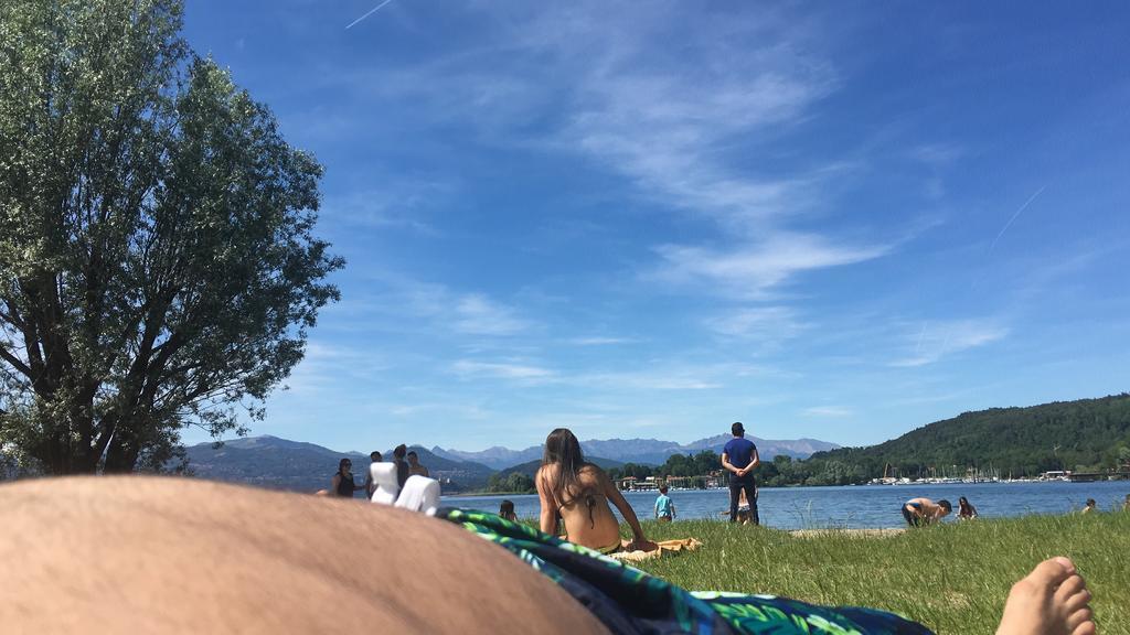 Hotel Lago Maggiore Castelletto sopra Ticino Bagian luar foto