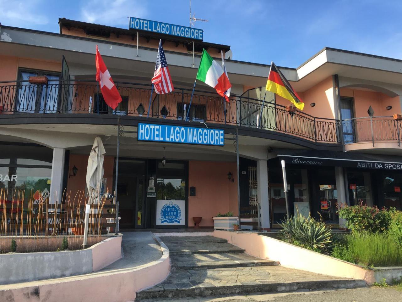 Hotel Lago Maggiore Castelletto sopra Ticino Bagian luar foto
