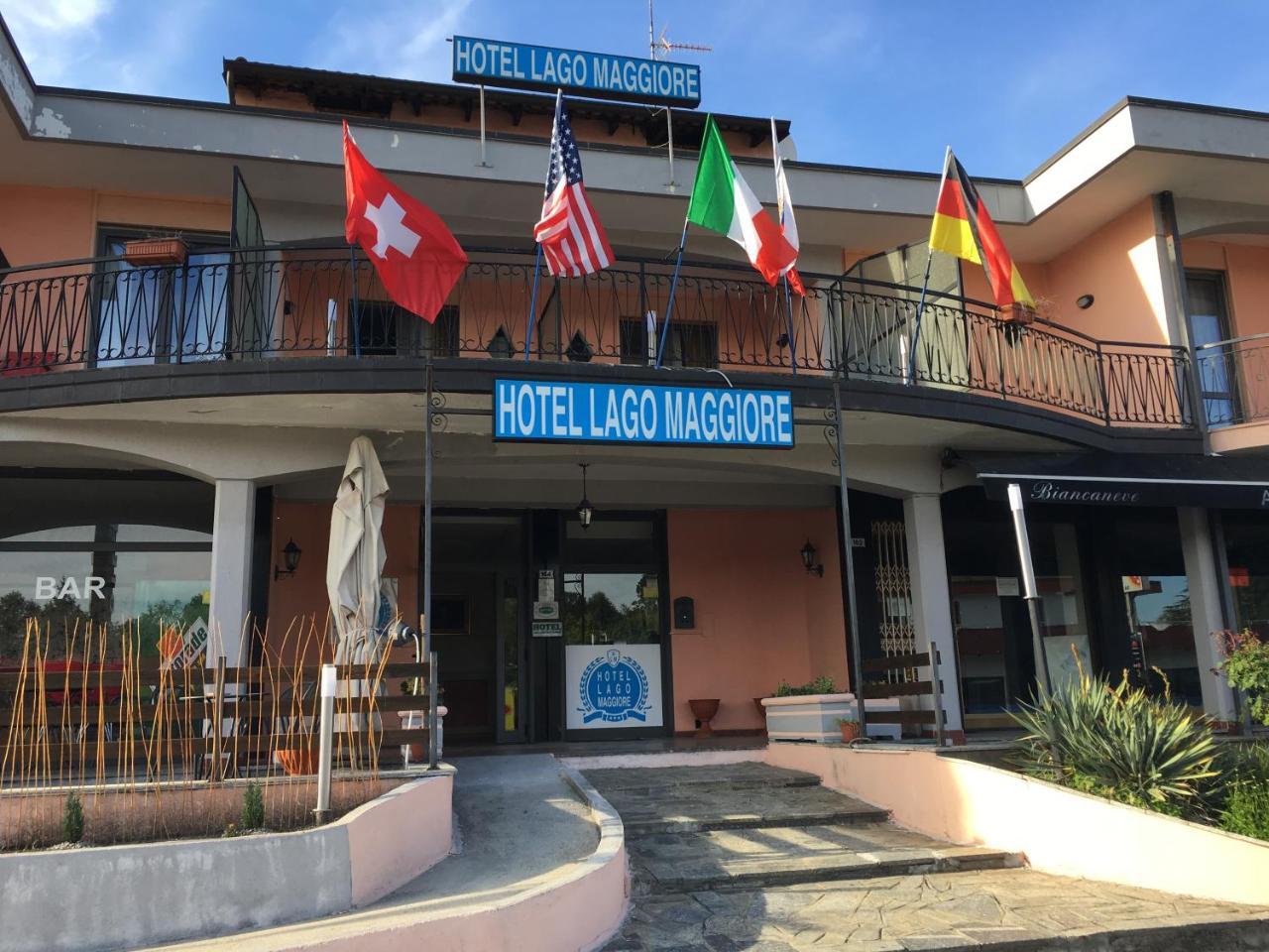 Hotel Lago Maggiore Castelletto sopra Ticino Bagian luar foto